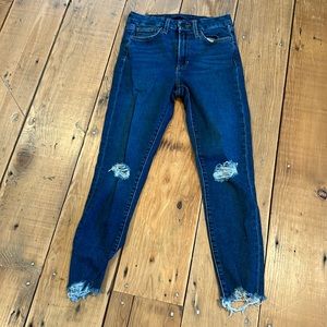 Joe’s Jeans Hi Honey (high rise skinny crop) size 26